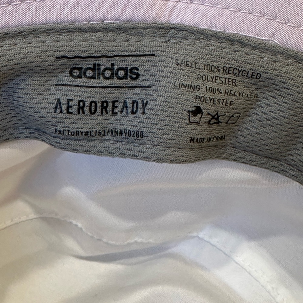 🌟4xHP🌟Adidas Lavender Aeroready Foldable Recycled Polyester Bucket Hat OSFM - Picture 8 of 8